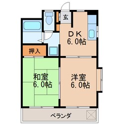 コーポ白壁の物件間取画像